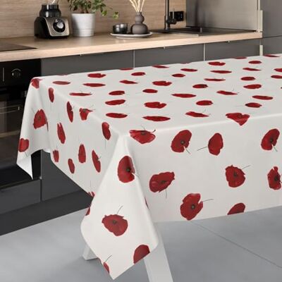 ANRO Wachstuchtischdecke rechteckig – pflegeleicht & abwaschbar – robuste Gartentischdecke für Esszimmer & Terrasse – modernes Wachstuch ohne Randverstärkung 180 x 140 cm ANRO Wachstuchtischdecke rechteckig – pflegeleicht & abwaschbar – robuste Gartentischdecke für Esszimmer & Terrasse – modernes Wachstuch ohne Randverstärkung 180 x 140 cm