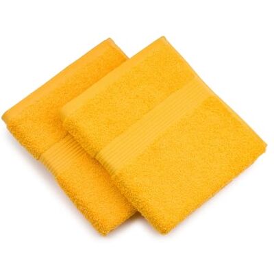 Gözze New York Handtuch, 2er Set, Weich und saugfähig, 100% Baumwolle, 50 x 100 cm Gelb Gözze New York Handtuch, 2er Set, Weich und saugfähig, 100% Baumwolle, 50 x 100 cm Gelb
