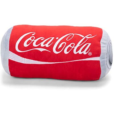 Mark Feldstein & Associates Mark Feldstein Coca-Cola Red Soda Can Kissen aus Polyester, 20,32 x 33 cm Mark Feldstein & Associates Mark Feldstein Coca-Cola Red Soda Can Kissen aus Polyester, 20,32 x 33 cm