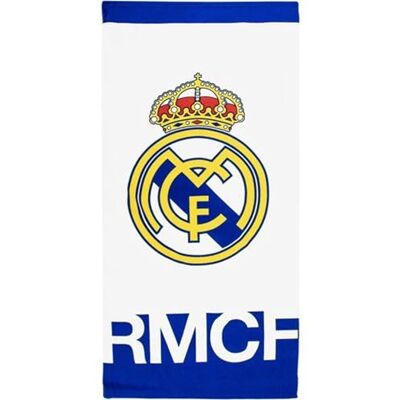 CERDÁ LIFE'S LITTLE MOMENTS Real Madrid Handtuch 70x140 super schnelltrocknend und extra weiches Gefühl – Real Madrid Strand-, Pool- oder Badetuch mit einzigartigem Design und offizieller Lizenz CERDÁ LIFE'S LITTLE MOMENTS Real Madrid Handtuch 70x140 super schnelltrocknend und extra weiches Gefühl – Real Madrid Strand-, Pool- oder Badetuch mit einzigartigem Design und offizieller Lizenz
