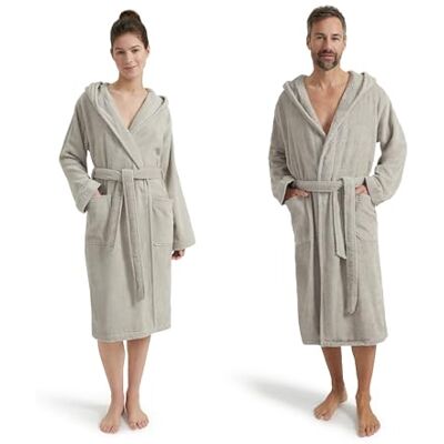 Möve Superwuschel Bademantel mit Kapuze, Größe S, Cashmere Möve Superwuschel Bademantel mit Kapuze, Größe S, Cashmere