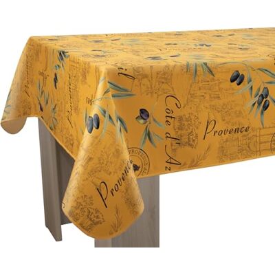 Le linge de Jules Tischdecke, schmutzabweisend, Provence, gelb, rechteckig, 150 x 300 cm Le linge de Jules Tischdecke, schmutzabweisend, Provence, gelb, rechteckig, 150 x 300 cm