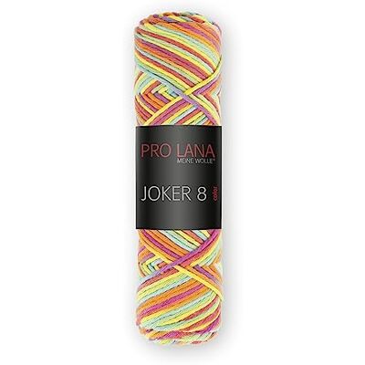 Topflappengarn 50g Joker 8 Color Farbe: 539 orange/grün Mix Topflappengarn 50g Joker 8 Color Farbe: 539 orange/grün Mix