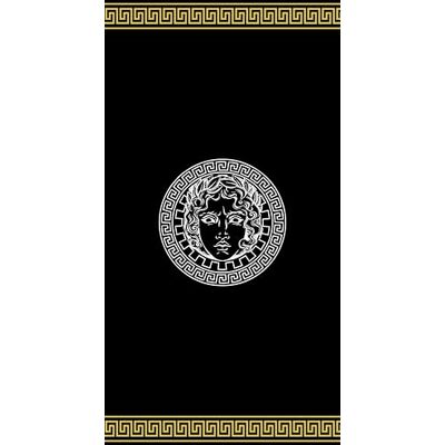 Miracle Home . Microfiber Beach Towel Athene Schwarz, 100% Poliéster, 75 X 145 cm. 15552 Miracle Home . Microfiber Beach Towel Athene Schwarz, 100% Poliéster, 75 X 145 cm. 15552