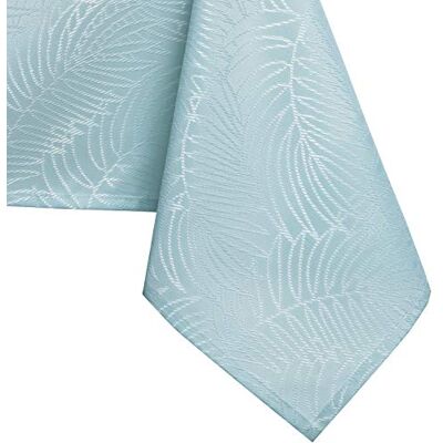 AmeliaHome Tischdecke 40x40 cm Mitteldecke Tischtuch Tafeldecke Fleckschutz Lotuseffekt Abwaschbar Wasserabweisend Ornament Hellblau Gaia AmeliaHome Tischdecke 40x40 cm Mitteldecke Tischtuch Tafeldecke Fleckschutz Lotuseffekt Abwaschbar Wasserabweisend Ornament Hellblau Gaia