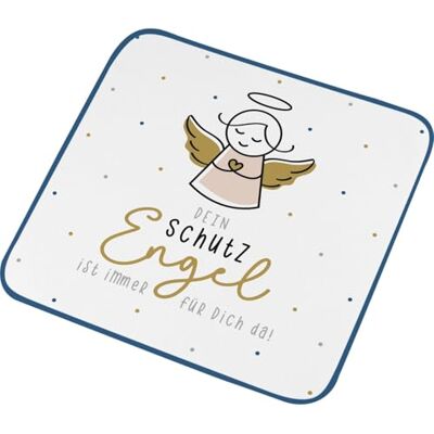 GRUSS & CO Zauberhandtuch Dein Schutzengel kleines Handtuch, Gästehandtuch, in Form gepresst, 30 cmx 30 cm, Baumwolle Geschenk, lustige Überraschung 74413 GRUSS & CO Zauberhandtuch Dein Schutzengel kleines Handtuch, Gästehandtuch, in Form gepresst, 30 cmx 30 cm, Baumwolle Geschenk, lustige Überraschung 74413