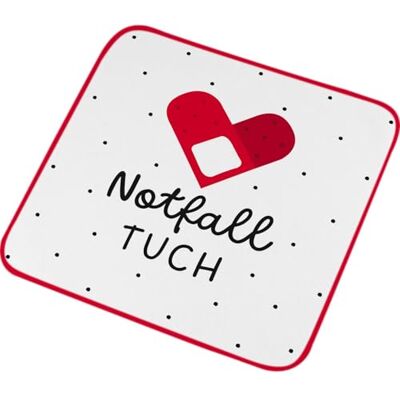 GRUSS & CO Zauberhandtuch mit Motiv Notfall kleines Handtuch, Gästehandtuch, in Form gepresst, 30 cmx 30 cm, Baumwolle Geschenk, lustige Überraschung 74379 GRUSS & CO Zauberhandtuch mit Motiv Notfall kleines Handtuch, Gästehandtuch, in Form gepresst, 30 cmx 30 cm, Baumwolle Geschenk, lustige Überraschung 74379