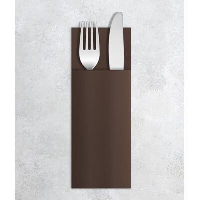 VelaHub Airlaid 50 Besteckservietten, Hochwertige, Einwegserviette, 32X40 cm, Chestnut VelaHub Airlaid 50 Besteckservietten, Hochwertige, Einwegserviette, 32X40 cm, Chestnut