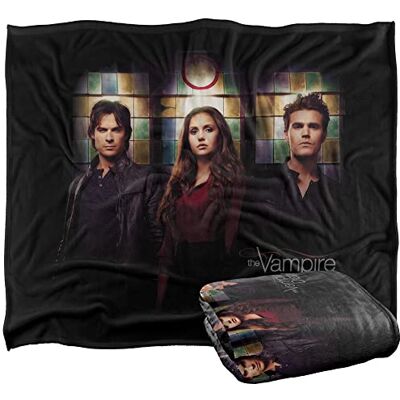 LOGOVISION VAMPIRE DIARIES Silky Touch Kuscheldecke, superweich, 152 x 127 cm LOGOVISION VAMPIRE DIARIES Silky Touch Kuscheldecke, superweich, 152 x 127 cm