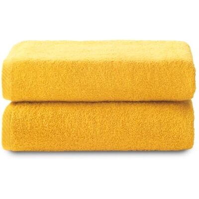 Top Towel Plus Große Badetücher Badetücher 2 Duschtücher 100x150 cm 100 % Baumwolle Gold Top Towel Plus Große Badetücher Badetücher 2 Duschtücher 100x150 cm 100 % Baumwolle Gold