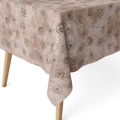ECOMMERC3 Fleckabweisende Tischdecke für rechteckigen Tisch, Größe 200x140 cm Schmutzabweisende Tischdecke, extra weich und wasserdicht, Leon MARRÓN ECOMMERC3 Fleckabweisende Tischdecke für rechteckigen Tisch, Größe 200x140 cm Schmutzabweisende Tischdecke, extra weich und wasserdicht, Leon MARRÓN