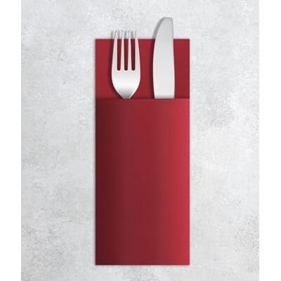 VelaHub Airlaid 50 Besteckservietten, Hochwertige, Einwegserviette, 39X40 cm, Burgundy VelaHub Airlaid 50 Besteckservietten, Hochwertige, Einwegserviette, 39X40 cm, Burgundy
