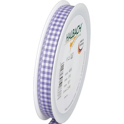 Halbach Seidenbänder Premium Vichy Karo Geschenkband (lavendel) Breite 10mm Länge 25m Karoband made in Germany kariertes Schleifenband in vielen Farben Halbach Seidenbänder Premium Vichy Karo Geschenkband (lavendel) Breite 10mm Länge 25m Karoband made in Germany kariertes Schleifenband in vielen Farben