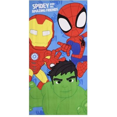 CERDÁ LIFE'S LITTLE MOMENTS Spidey Mikrofaser-Handtuch für Kinder für Bad und Strand, Mikrofaser-Handtuch für Kinder, mit Design für den täglichen Gebrauch CERDÁ LIFE'S LITTLE MOMENTS Spidey Mikrofaser-Handtuch für Kinder für Bad und Strand, Mikrofaser-Handtuch für Kinder, mit Design für den täglichen Gebrauch