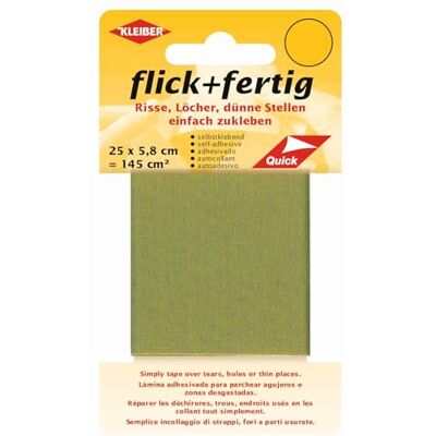 Kleiber + Co.GmbH Kleiber flick und fertig, selbstklebender Flicken, Risse, Löcher, dünne Stellen einfach zukleben, Nylon zuschneidbar, (25 x 5,8 cm) Kleiber + Co.GmbH Kleiber flick und fertig, selbstklebender Flicken, Risse, Löcher, dünne Stellen einfach zukleben, Nylon zuschneidbar, (25 x 5,8 cm)