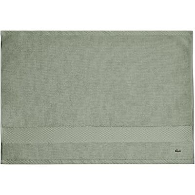 Lacoste Heritage Supima-Baumwoll-Badematte, Aloe, 53,3 x 78,7 cm Lacoste Heritage Supima-Baumwoll-Badematte, Aloe, 53,3 x 78,7 cm
