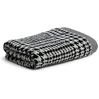 Möve Brooklyn Duschtuch Glencheck 80 x 150 cm aus 85 % Baumwolle / 10 % Viskose aus Bambus-Zellstoff / 5 % Leinen, nature / black Möve Brooklyn Duschtuch Glencheck 80 x 150 cm aus 85 % Baumwolle / 10 % Viskose aus Bambus-Zellstoff / 5 % Leinen, nature / black