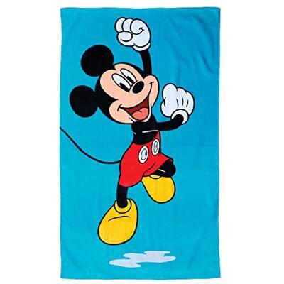 CTI Disney Home Mickey Blue Strandtuch 70X120 cm CTI Disney Home Mickey Blue Strandtuch 70X120 cm