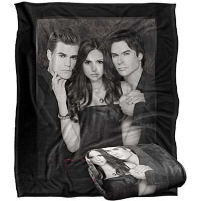 LOGOVISION VAMPIRE DIARIES Silky Touch Kuscheldecke, Optimalweich, 152 x 127 cm LOGOVISION VAMPIRE DIARIES Silky Touch Kuscheldecke, Optimalweich, 152 x 127 cm