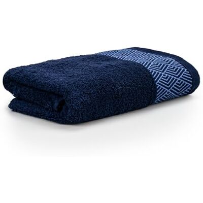 Möve for Frottana Geometry Handtuch 50 x 100 cm aus 100% Baumwolle, deep sea Möve for Frottana Geometry Handtuch 50 x 100 cm aus 100% Baumwolle, deep sea