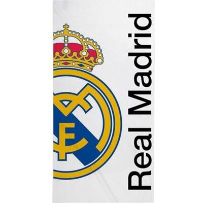 CERDÁ LIFE'S LITTLE MOMENTS Real Madrid Handtuch 90x180 super schnelltrocknend und extra weiches Gefühl – Real Madrid Strand-, Pool- oder Badetuch mit einzigartigem Design und offizieller Lizenz CERDÁ LIFE'S LITTLE MOMENTS Real Madrid Handtuch 90x180 super schnelltrocknend und extra weiches Gefühl – Real Madrid Strand-, Pool- oder Badetuch mit einzigartigem Design und offizieller Lizenz