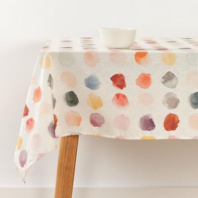 BL BELUM Belum Tischdecke mit Fleckenabweisend, Größe 200 x 140 cm, extraweich, Mehrfarbig, 100, Stoff 100% Bio-Baumwolle, Modell 0120-352, Bunt BL BELUM Belum Tischdecke mit Fleckenabweisend, Größe 200 x 140 cm, extraweich, Mehrfarbig, 100, Stoff 100% Bio-Baumwolle, Modell 0120-352, Bunt