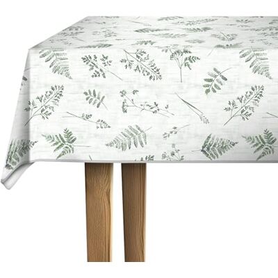 d-c-fix Wachstuchtischdecke – Meadowia green (150 cm rund) – Tischunterlage für Küchen- und Esstisch – lebensmittelechtes & abwaschbares Esstischset d-c-fix Wachstuchtischdecke – Meadowia green (150 cm rund) – Tischunterlage für Küchen- und Esstisch – lebensmittelechtes & abwaschbares Esstischset
