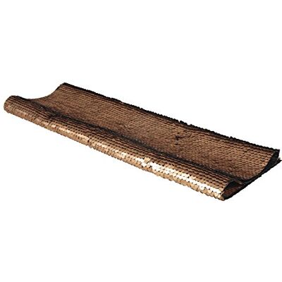 Rayher 53952616 Wendepailletten Stoff, 42x32cm, ca. 400g/m2, SB-Btl. 1Stück, Gold/Schwarz Rayher 53952616 Wendepailletten Stoff, 42x32cm, ca. 400g/m2, SB-Btl. 1Stück, Gold/Schwarz