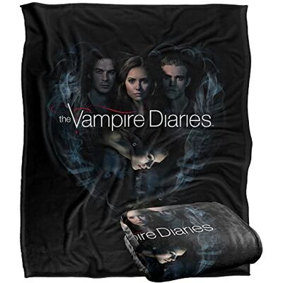 LOGOVISION Vampire Diaries Silky Touch Kuscheldecke, superweich, 152 x 127 cm LOGOVISION Vampire Diaries Silky Touch Kuscheldecke, superweich, 152 x 127 cm