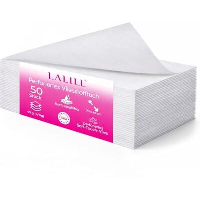 LALILL Perforiert Einweghandtücher 50 Stück 70x40 cm aus Vliesstoff Einweg Handtuch, für Friseursalon, Schönheitssalon, Kosmetik Pediküre Medizin, Krankenhaus, Sauna, Hotel LALILL Perforiert Einweghandtücher 50 Stück 70x40 cm aus Vliesstoff Einweg Handtuch, für Friseursalon, Schönheitssalon, Kosmetik Pediküre Medizin, Krankenhaus, Sauna, Hotel