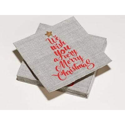 Le Nappage - 3353890735208 - 33 x 33 cm - 3-lagige Servietten Le Nappage - 3353890735208 - 33 x 33 cm - 3-lagige Servietten