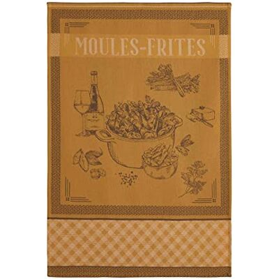 Coucke Geschirrtuch aus Baumwolle, gesalzene Delices, Pommes Frites Formen Coucke Geschirrtuch aus Baumwolle, gesalzene Delices, Pommes Frites Formen