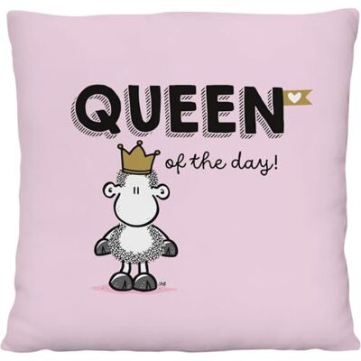 Sheepworld Plüschkissen Queen of the Day Zierkissen, 25 cm x 25 cm, 100% Polyester Geschenk, Freunde, Dekoartikel 74723 Sheepworld Plüschkissen Queen of the Day Zierkissen, 25 cm x 25 cm, 100% Polyester Geschenk, Freunde, Dekoartikel 74723