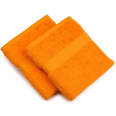 Gözze New York Handtuch, 2er Set, Weich und saugfähig, 100% Baumwolle, 50 x 100 cm Orange Gözze New York Handtuch, 2er Set, Weich und saugfähig, 100% Baumwolle, 50 x 100 cm Orange