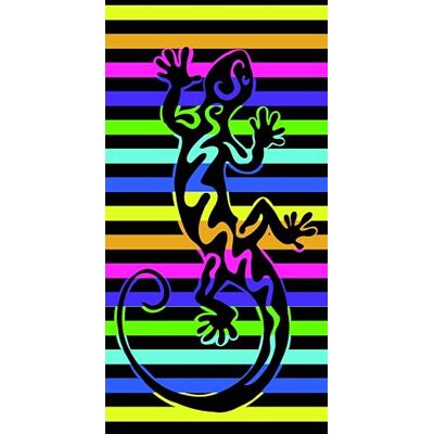 Miracle Home . Microfiber Beach Towel Salamander Arco Iris, 100% Poliéster, 75 X 145 cm. 15550 Miracle Home . Microfiber Beach Towel Salamander Arco Iris, 100% Poliéster, 75 X 145 cm. 15550
