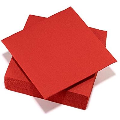 Le Nappage ARTS DE LA TABLE Napage Airlaid-Servietten, 40 x 40 cm, Rot, FSC, 71449 Le Nappage ARTS DE LA TABLE Napage Airlaid-Servietten, 40 x 40 cm, Rot, FSC, 71449