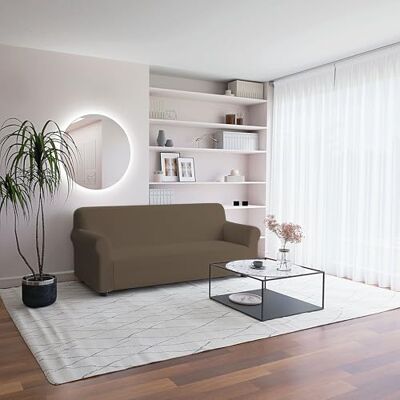 Italian Bed Linen Piu Bello Sofabezug bielastico ausziehbar, Taubengrau, 3 PLÄTZE Italian Bed Linen Piu Bello Sofabezug bielastico ausziehbar, Taubengrau, 3 PLÄTZE