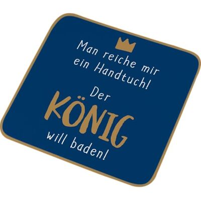 GRUSS & CO Zauberhandtuch mit Motiv König kleines Handtuch, Gästehandtuch, in Form gepresst, 30 cmx 30 cm, Baumwolle Geschenk, lustige Überraschung 74382 GRUSS & CO Zauberhandtuch mit Motiv König kleines Handtuch, Gästehandtuch, in Form gepresst, 30 cmx 30 cm, Baumwolle Geschenk, lustige Überraschung 74382
