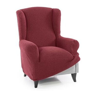 FAVERTI ® Super elastischer Bezug für Ohrensessel, 1-Sitzer, 70 bis 100 cm, Modell Novelle, Dunkles Fuchsia, hochwertiger Schutz aus Jacquard-Stoff und Baumwollgefühl, Ohrensesselschutz FAVERTI ® Super elastischer Bezug für Ohrensessel, 1-Sitzer, 70 bis 100 cm, Modell Novelle, Dunkles Fuchsia, hochwertiger Schutz aus Jacquard-Stoff und Baumwollgefühl, Ohrensesselschutz