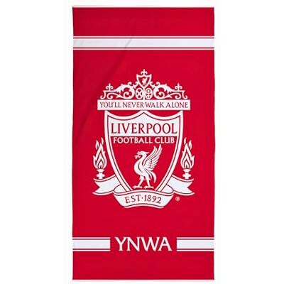 Liverpool F.C. Liverpool FC Character World Offizielles Handtuch Superweicher Griff, YNWA Football Club Design Liverpool F.C. Liverpool FC Character World Offizielles Handtuch Superweicher Griff, YNWA Football Club Design