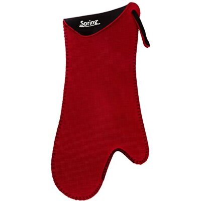 Spring GRIPS Ofenhandschuhe Hitzebeständig Neopren -40° bis 250°C rutschfest universelle Größe, 5x17,2x18,8cm Rot Topfhandschuhe Set lang Spring GRIPS Ofenhandschuhe Hitzebeständig Neopren -40° bis 250°C rutschfest universelle Größe, 5x17,2x18,8cm Rot Topfhandschuhe Set lang