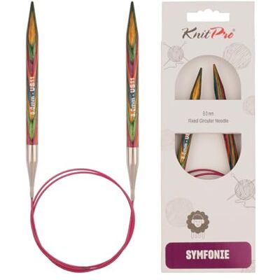 KnitPro Symfonie Rundstricknadeln 16" (40cm) 8mm KnitPro Symfonie Rundstricknadeln 16" (40cm) 8mm