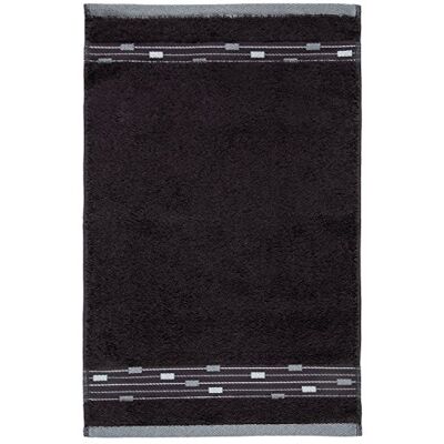 Möve frottana Magic Gästetuch 30 x 50 cm aus 100% Baumwolle, Graphite Möve frottana Magic Gästetuch 30 x 50 cm aus 100% Baumwolle, Graphite