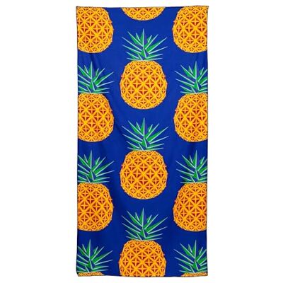 Puckator Strandtuch aus Mikrofaser, 180 x 85 cm, Ananas Puckator Strandtuch aus Mikrofaser, 180 x 85 cm, Ananas