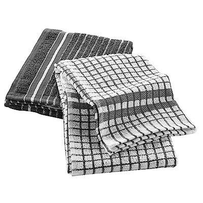 Douceur d'Intérieur Classico 2 Geschirrtücher (50 x 70 cm), Anthrazit, Frottee Douceur d'Intérieur Classico 2 Geschirrtücher (50 x 70 cm), Anthrazit, Frottee