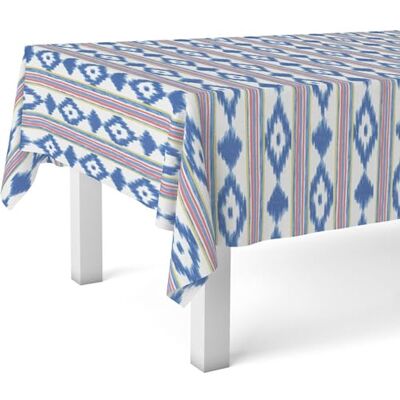 ECOMMERC3 Wachstuch, rechteckig, Größe 180 x 140 cm, Stil, Haltbarkeit und einfache Reinigung für Ihren Tisch, fleckenabweisende und wasserdichte Wachstuch-Tischdecke Mallorca Mehrfarbig ECOMMERC3 Wachstuch, rechteckig, Größe 180 x 140 cm, Stil, Haltbarkeit und einfache Reinigung für Ihren Tisch, fleckenabweisende und wasserdichte Wachstuch-Tischdecke Mallorca Mehrfarbig