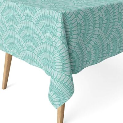 ECOMMERC3 Fleckabweisende Tischdecke für rechteckigen Tisch, Größe 100x140 cm Schmutzabweisende Tischdecke, extra weich und wasserdicht, CIES Verde ECOMMERC3 Fleckabweisende Tischdecke für rechteckigen Tisch, Größe 100x140 cm Schmutzabweisende Tischdecke, extra weich und wasserdicht, CIES Verde