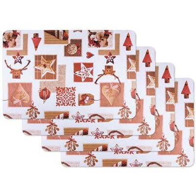 VENILIA Modell 59066 Santa Moderne Lebensmittelechte Tischsets VENILIA Modell 59066 Santa Moderne Lebensmittelechte Tischsets