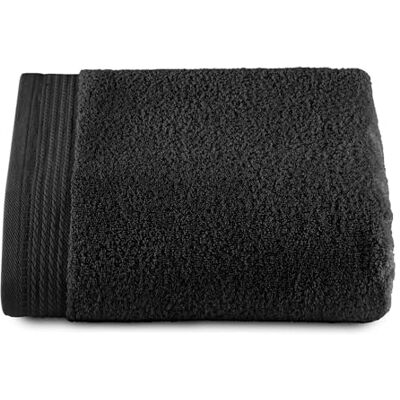 Top Towel – Premium – Große Badetücher – Badezimmerhandtücher – 1 großes Duschtuch – 100 x 150 cm – 100 % Baumwolle – 600 Gramm Schwarz Top Towel – Premium – Große Badetücher – Badezimmerhandtücher – 1 großes Duschtuch – 100 x 150 cm – 100 % Baumwolle – 600 Gramm Schwarz