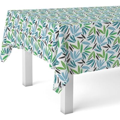 ECOMMERC3 Wachstuch, rechteckig, Größe 100 x 140 cm, Stil, Haltbarkeit und einfache Reinigung für Ihren Tisch, fleckenabweisende und wasserdichte Wachstuch-Tischdecke Odet Blau ECOMMERC3 Wachstuch, rechteckig, Größe 100 x 140 cm, Stil, Haltbarkeit und einfache Reinigung für Ihren Tisch, fleckenabweisende und wasserdichte Wachstuch-Tischdecke Odet Blau